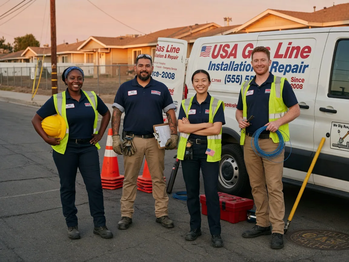 Gas Line Installation company in Empire, CA